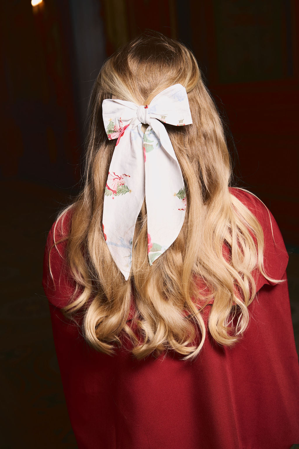 Nutcracker Garden Hair Bow