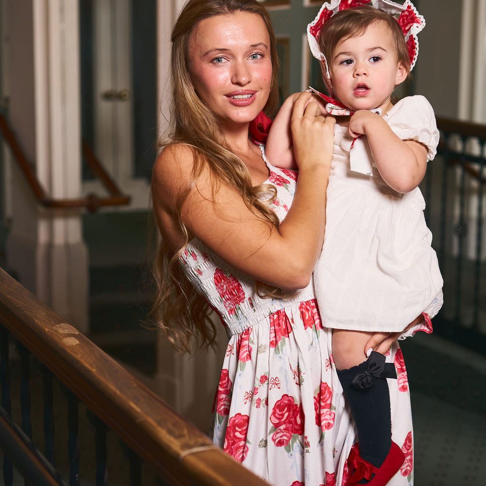 
                      
                        Nutcracker Garden Baby Bonnet
                      
                    